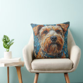 モザイクカラフルドッグ クッション (椅子)