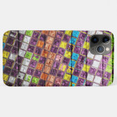 モザイクカラフルパターン木目#4 Case-Mate iPhoneケース (裏面(横))