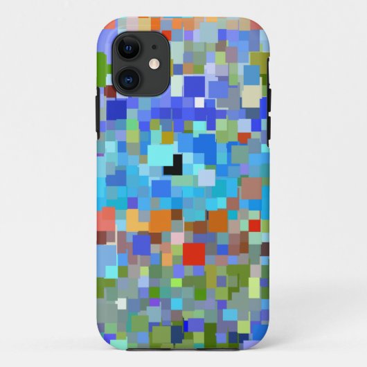 モザイクカラフルパターン Case-Mate iPhoneケース (裏面)