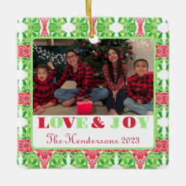 モザイクカラフルフォトツリーオーナメント セラミックオーナメント