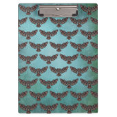 モザイクカラフルフクロウ クリップボード (正面)