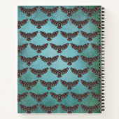 モザイクカラフルフクロウ ノートブック (裏面)