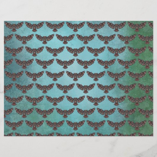 モザイクカラフルフクロスクラップブック紙 (正面)