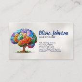 モザイクカラフルブレインツリー 名刺 (正面)