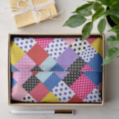 モザイクカラフルモダンドットパターン 薄葉紙 (ギフト)