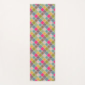 モザイクカラフルモ鮮やかロッコエネルギアート ヨガマット (正面)