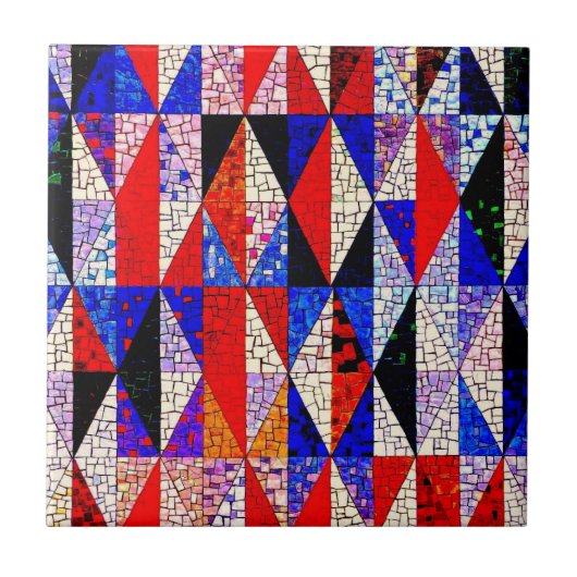 モザイクカラフルルセラミックスタイル タイル (正面)