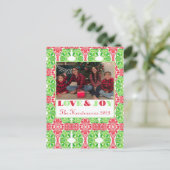 モザイクカラフル写真はがき シーズンポストカード (スタンド正面)