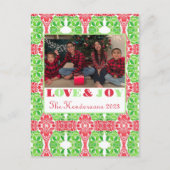 モザイクカラフル写真はがき シーズンポストカード (正面)