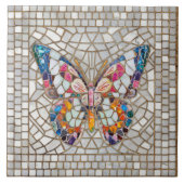 モザイクカラフル蝶 タイル (正面)