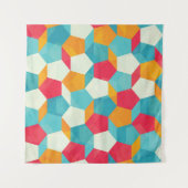 モザイクカラフル、シームレスパ芸術的ターン。 タペストリー (正面(横))