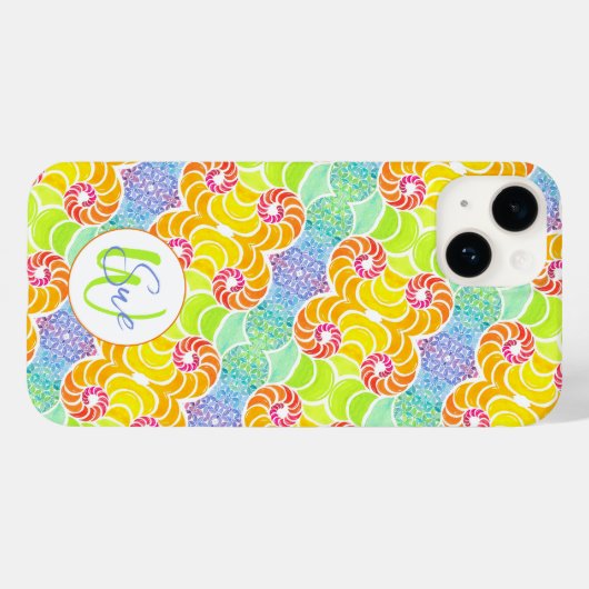 モザイクカラフルIphone 14ケース Case-Mate iPhoneケース (裏面 (横))