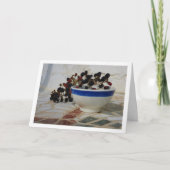 モザイクカードのブラックベリー カード (正面)