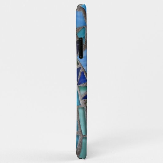 モザイクガラスの石のアートケース Case-Mate iPhoneケース (裏面/右)