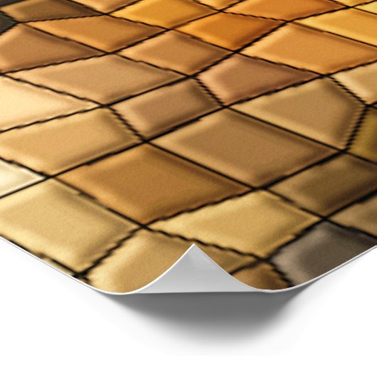 モザイクキツネ ポスター (角)