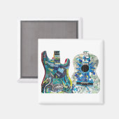 モザイクギターコレクションボホシック マグネット (正面/裏面)