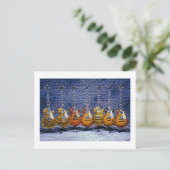 モザイクギタースはがき ポストカード (スタンド正面)