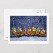 モザイクギタースはがき ポストカード (正面/裏面)