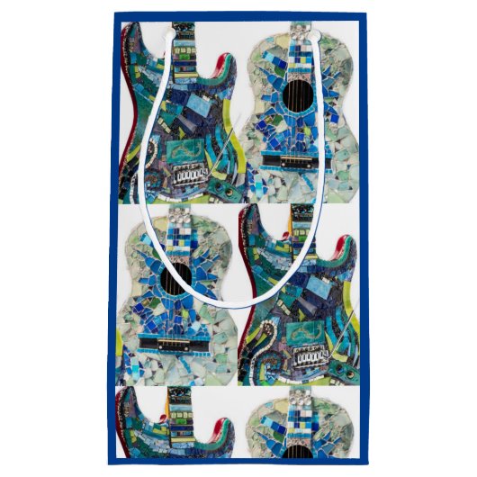 モザイクギターラバー抱き枕 スモールペーパーバッグ (正面)