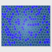 モザイクギフトアイディアおもしろいアート色 ラッピングペーパー (フラット)