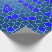 モザイクギフトアイディアおもしろいアート色 ラッピングペーパー (角)