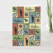 モザイククリスマスカード シーズンカード (正面)