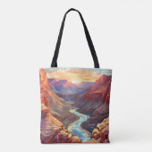 モザイクグランドキャニオン トートバッグ (裏面)