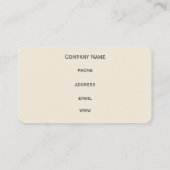 モザイクグレービジネスカード 名刺 (裏面)