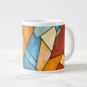 モザイクコーヒーマグ ジャンボコーヒーマグカップ (正面右)