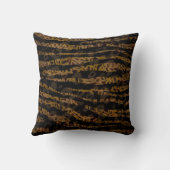 モザイクシックエレガントサファリグラムジャングルプリント クッション (裏面)