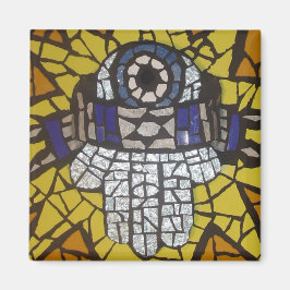 モザイクシルバーハンザスタータルライトアンドイマズアイ マグネット