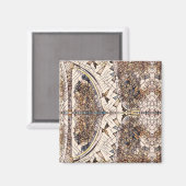 モザイクスタイルスティレット靴デザイン マグネット (正面/裏面)