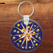 モザイクスターキーチェーン キーホルダー (正面)