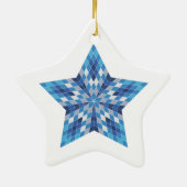 モザイクスターバスト セラミックオーナメント (裏面)