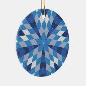 モザイクスターバスト(パターン) セラミックオーナメント (右)