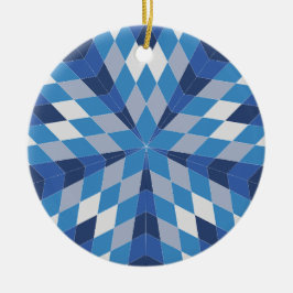 モザイクスターバスト（パターン） セラミックオーナメント