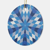 モザイクスターバスト(パターン) セラミックオーナメント (左)