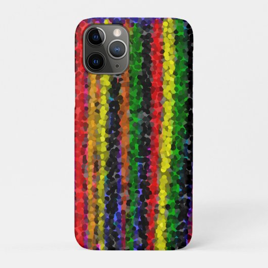 モザイクストライプのiPhone / iPadケース Case-Mate iPhoneケース (裏)