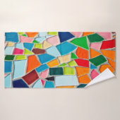 モザイクタイルテンプレートテクスチャ バスタオル (バスタオル)