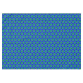 モザイクタイルブルーとグリーンテーブルクロス テーブルクロス (正面(横))