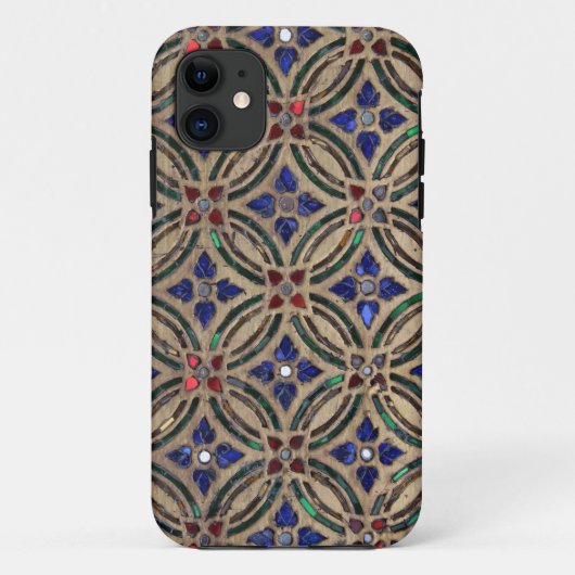 モザイクタイル模様の石ガラス写真iPhone 5S Case-Mate iPhoneケース (裏面)