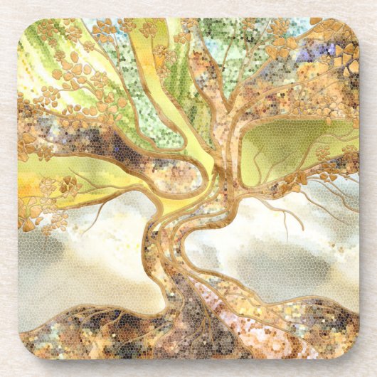 モザイクツリー – 生命の木 コースター (正面)