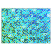 モザイクテ地中海のーブルクロス テーブルクロス (正面(横))