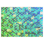 モザイクテ地中海のーブルクロス テーブルクロス (正面(横))