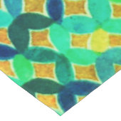 モザイクテ地中海のーブルクロス テーブルクロス (アングル)