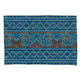 モザイクデザイン 枕カバー