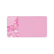 モザイクドーブピース差出人住所ラベルシール