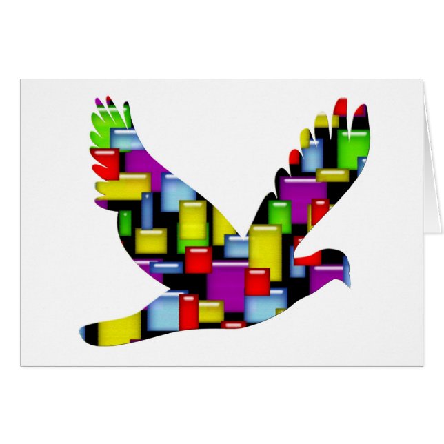 モザイクハト (正面横)