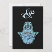 モザイクハムザハンド 招待状 (正面)