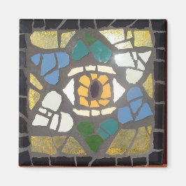 モザイクハートズスター・オブ・デイビッドW/Evil Eye マグネット